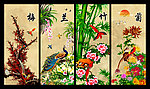 梅兰竹菊