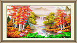 油画风景 欧式油画风景