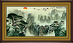 黄山迎客松