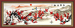 国画梅花