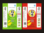 挂面包装平面图