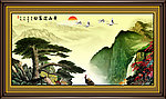 黄山迎客松