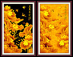 金色荷花