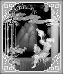 浮雕灰度图