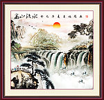 山水国画
