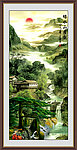巨幅山水画