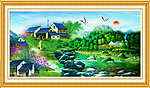 风景 油画