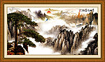 黄山迎客松