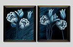 装饰画 油画 花卉