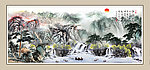 山水风景画