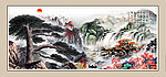 黄山迎客松