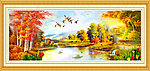 山水油画