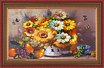 花卉油画