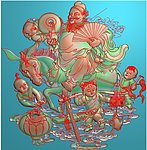 五子闹钟魁