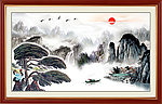 国画山水