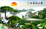 黄山迎客松