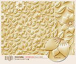 金色 传统花纹