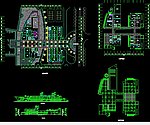 会所公建平立剖面图