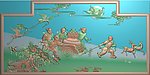 五子床屏