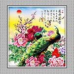 国画牡丹