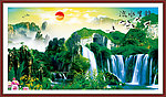 山水风景画