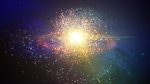 宇宙爆炸粒子特效视频