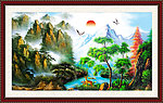 油画风景 欧式油画风景