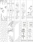 移门花图