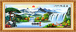 山水画 油画