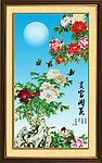 国画牡丹