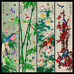 梅兰竹菊