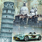 欧美风格油画 装饰画