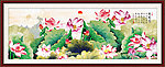 国画荷花
