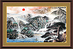 国画 山水 江山如画