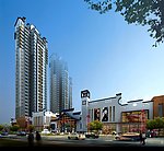 徽派建筑沿街