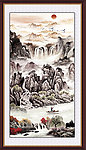山水国画