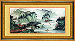 水墨山水画