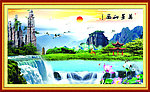 山水风景画
