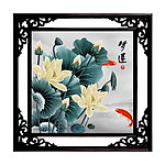 国画荷花