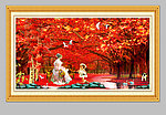 油画 装饰画 风景画