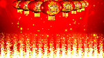 灯笼烟花粒子节日视频