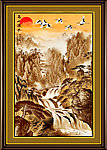 水墨 高山流水