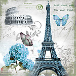 欧美风格油画 装饰画