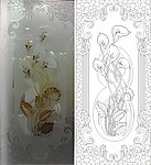 马蹄莲 欧式花 线条