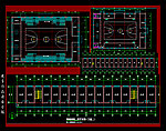 篮球馆平面布置图