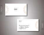 简洁名片