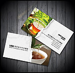 茶文化餐饮名片