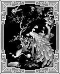 浮雕灰度图