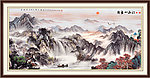 酒店山水画