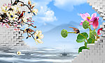 3D花鸟图